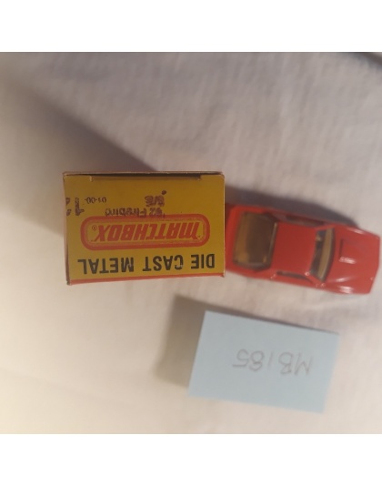 Matchbox Superfast #12 - 1982 Pontiac Firebird SE - Lesney England - NOS - Mint in Box