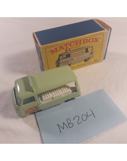 Vintage MATCHBOX Lesney #21 Milk Delivery Truck - NOS - In Box