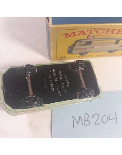 Vintage MATCHBOX Lesney #21 Milk Delivery Truck - NOS - In Box