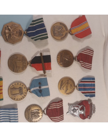 Lot of 12 of various Metals and Ribbons