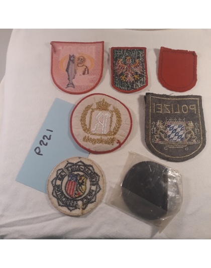 German and American Patches  - Lot of 7 in all