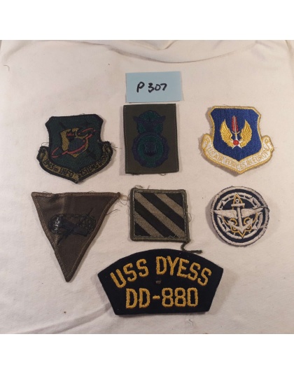 Lot of 7 Patches