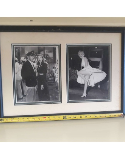 Vintage photo by Daisy - Hollywood stars - Marilyn Monroe, Humphrey Bogart and Lauren Bacall