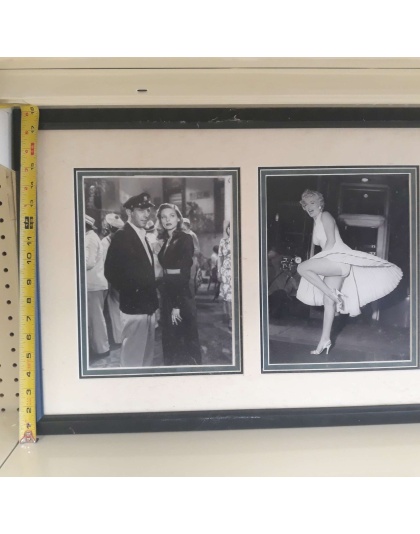 Vintage photo by Daisy - Hollywood stars - Marilyn Monroe, Humphrey Bogart and Lauren Bacall