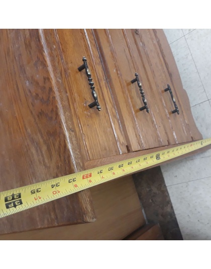 Vintage 3 drawer oak dresser